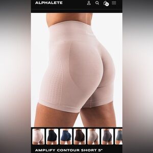 Alphalete Amplify Contour short